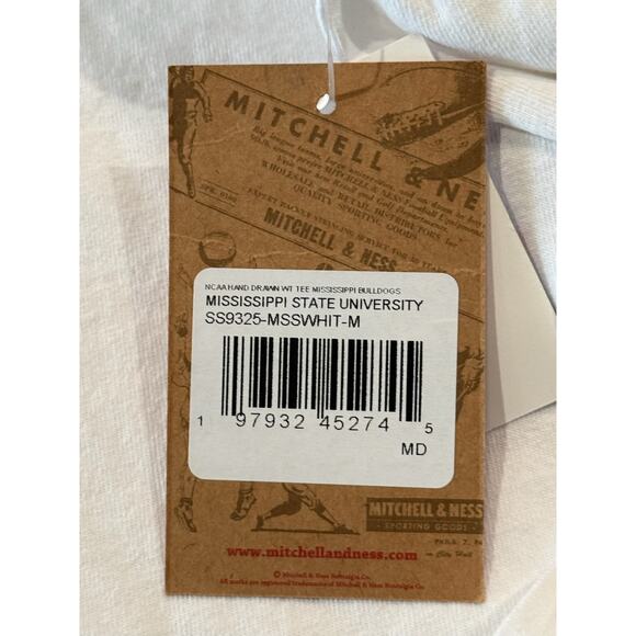 Cactus Jack Travis Scott x Mitchell & Ness Mississippi State University Tee*NEW - Picture 8 of 8